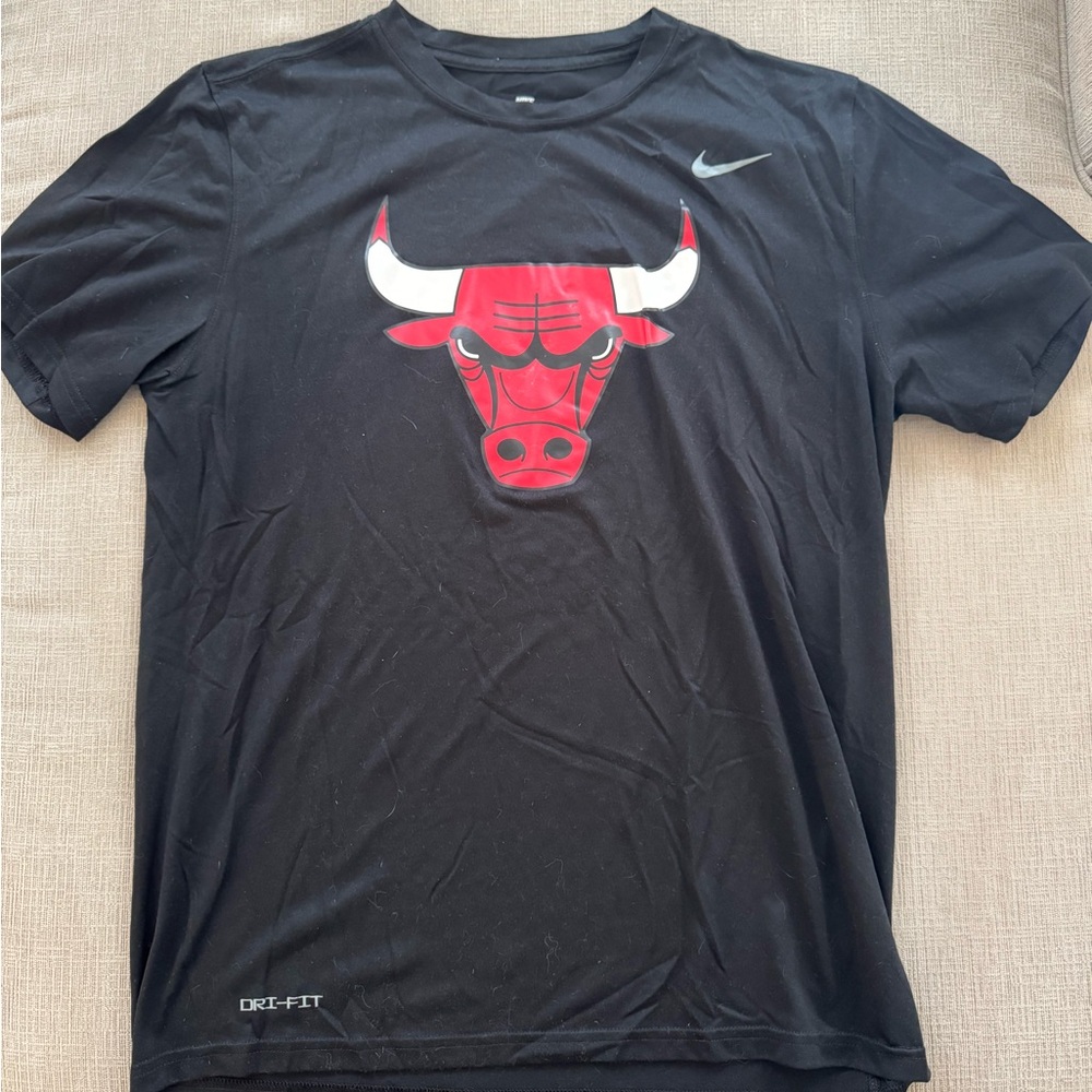 Nike Chicago Bulls Black Dri-Fit